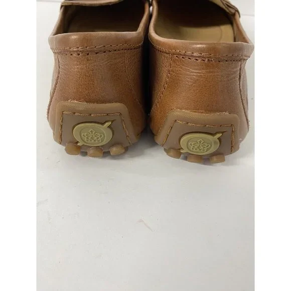 Born brown leather driving shoe loafer 8 medium - Picture 7 of 9